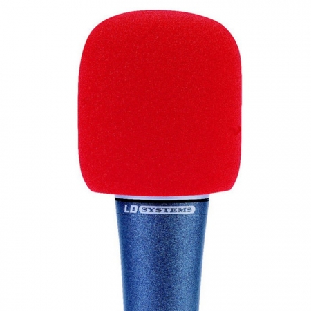 LD Systems - Windscreen for Microphone red