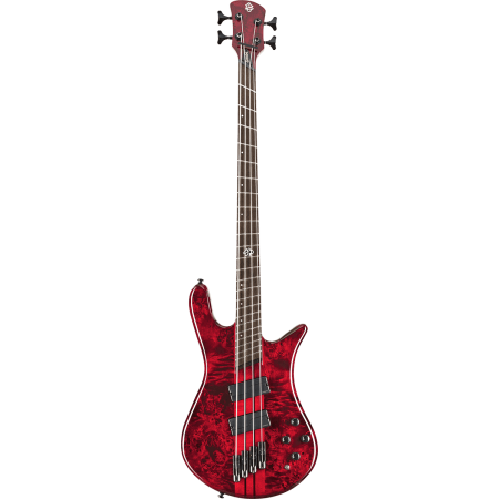 SPECTOR - NSDIM4-INRD - NS Dimension 4 Inferno Red bass Fan fretting para  la venta en Global Audio Store - Bajos eléctricos de 4 cuerdas