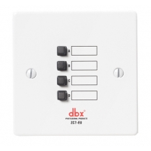 DBX - ZC7EU - Zone controler wallplates with pushbuttons for ZonePRO / DR