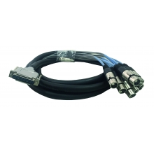 POWER STUDIO - DBCAB 1000 - Câble 3m - DB25 Mâle - XLR 3 PIN Femelle