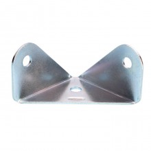 Adam Hall - Corner bracket for mounting shelves zinc
