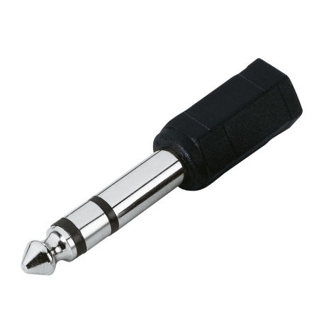 Adam Hall - Adapter 3.5 mm stereo Jack female to 6.3 mm stereo Jack