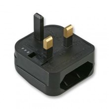 ADAM HALL - KSFCP - Converter Plug Euro/UK black 5 A