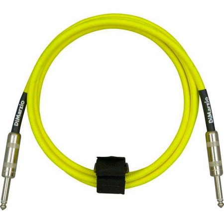 DIMARZIO - EP1710SSY - Câble jack 3m - Jaune neon