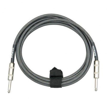 DIMARZIO - EP1715SSBKGY - Câble jack 4,5m - Noir/gris